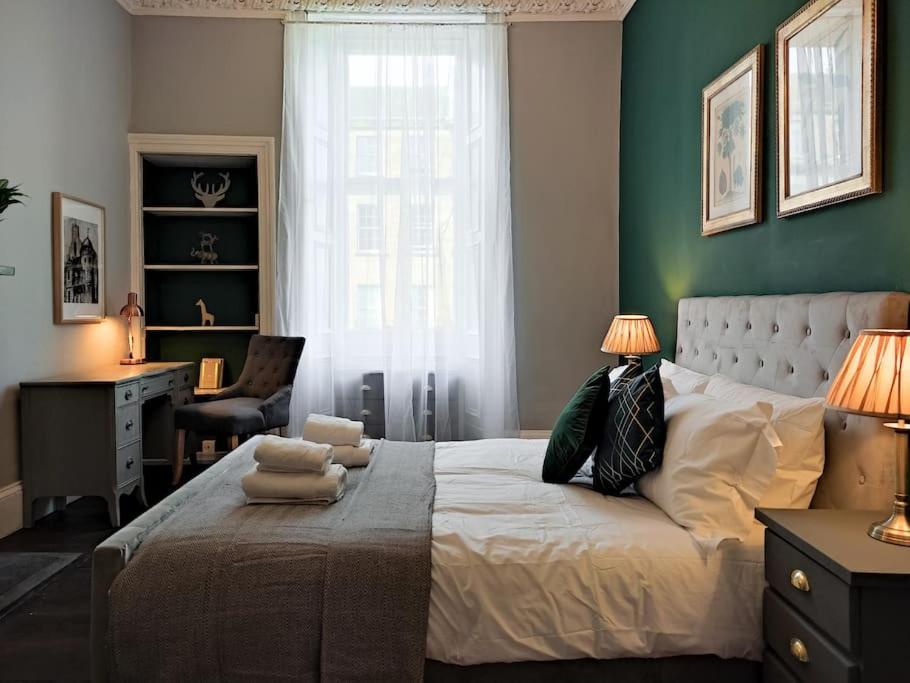Beautiful Georgian New Town 2 Bed Apartment Edinburg Exteriör bild